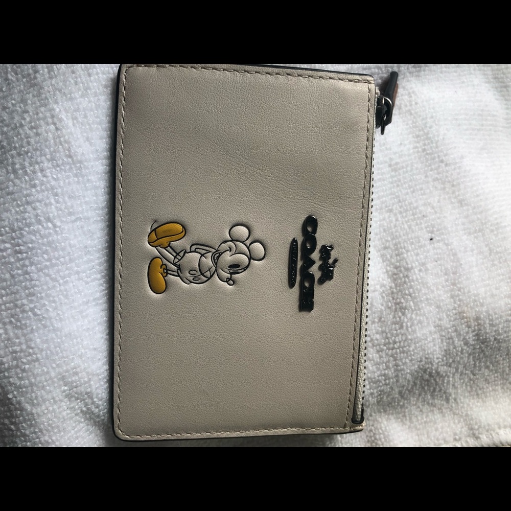 Coach Mickey ID Holder